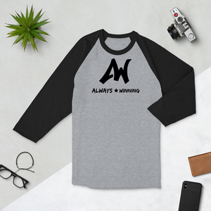 Always Winning 3/4 sleeve raglan shirt