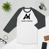 Always Winning 3/4 sleeve raglan shirt