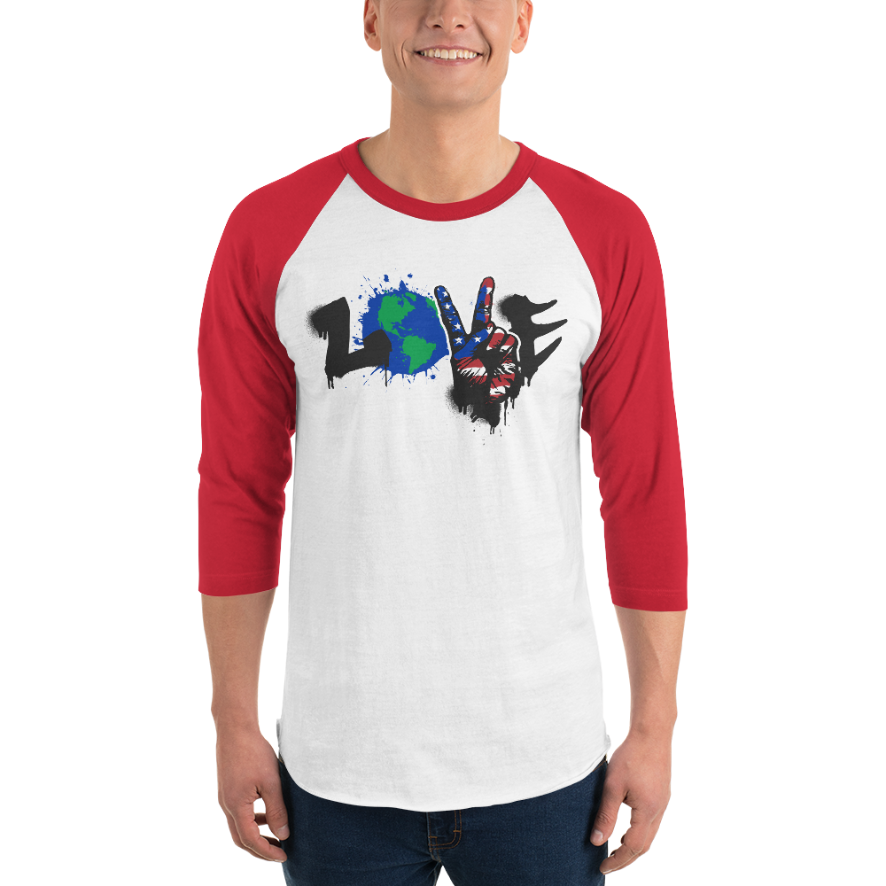 SportsWorldChicago Wrigley Field Ivy Raglan 3/4-Sleeve Shirt