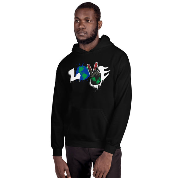 LOVE Pan-African Flag Unisex Hoodie