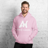 Always Winning Unisex Hoodie-White Letters