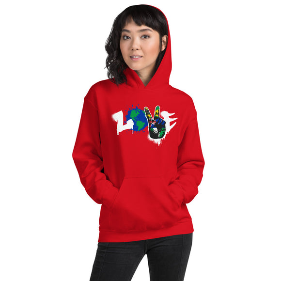 LOVE Int'l Flag Unisex Hoodie