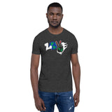 LOVE Pan-African Flag Short-Sleeve Unisex T-Shirt