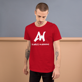 Always Winning Short-Sleeve Unisex T-Shirt- White Letters